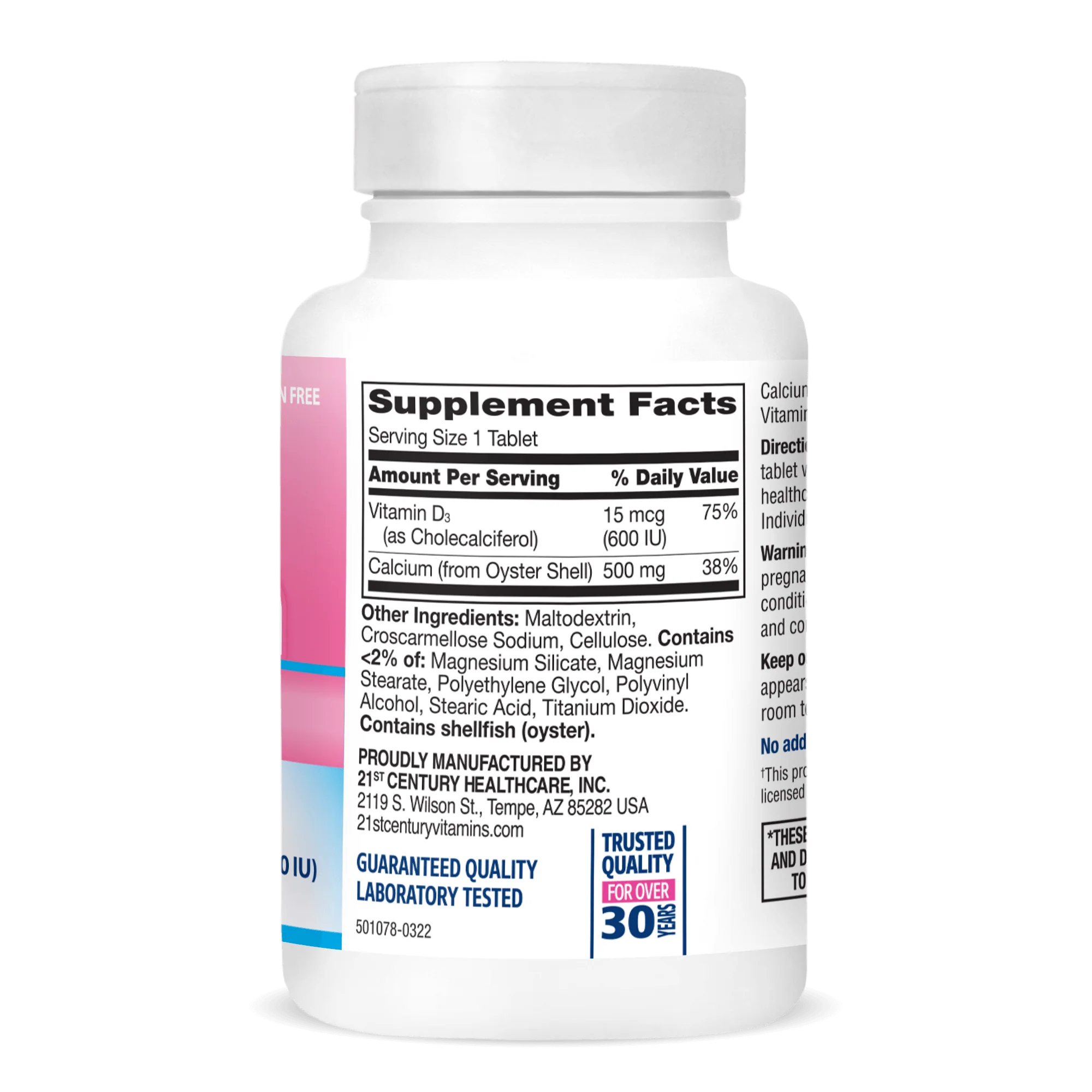 Calcium 500 Plus Extra D3 - Image 3