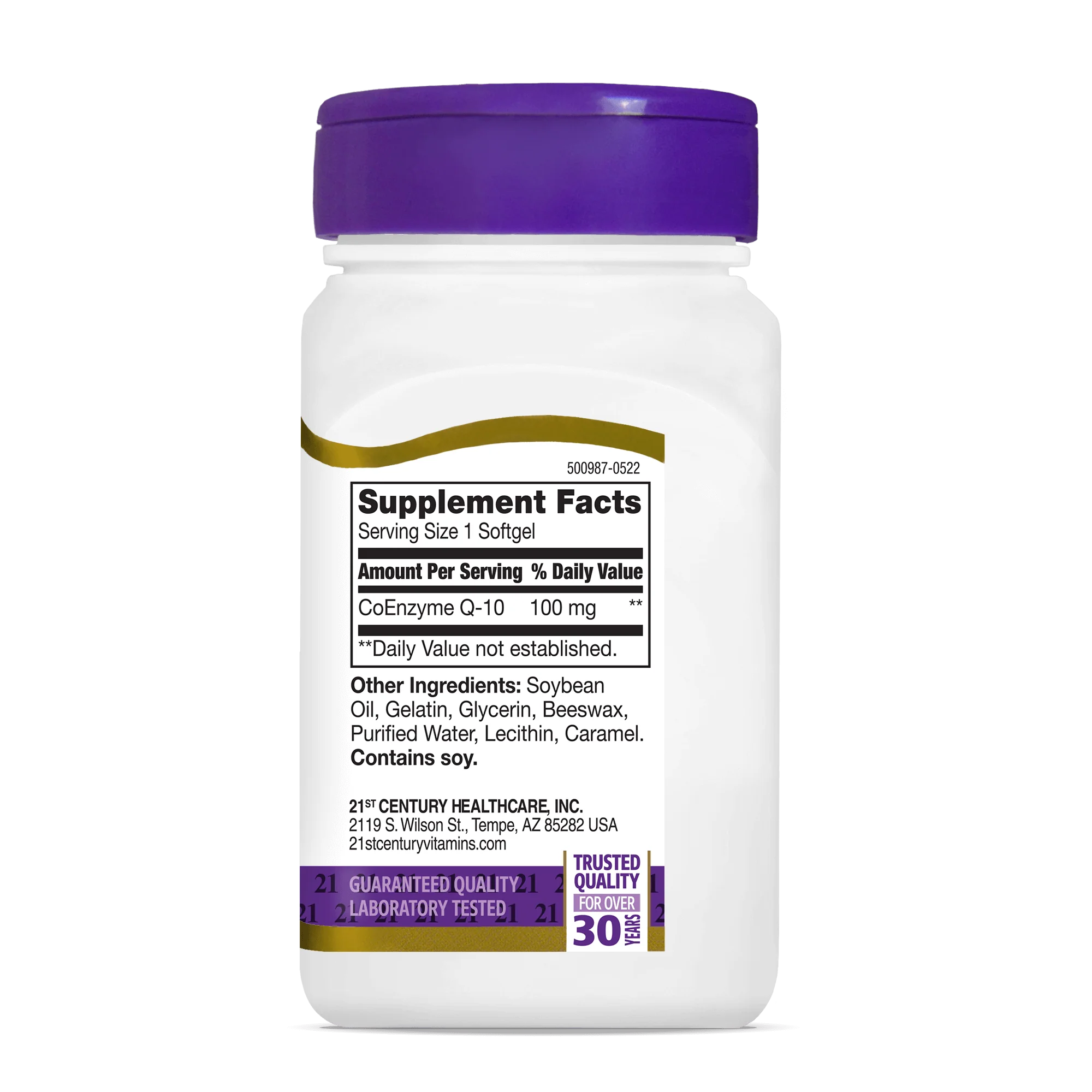 Co Q-10 100 mg Liquid Filled - Image 3