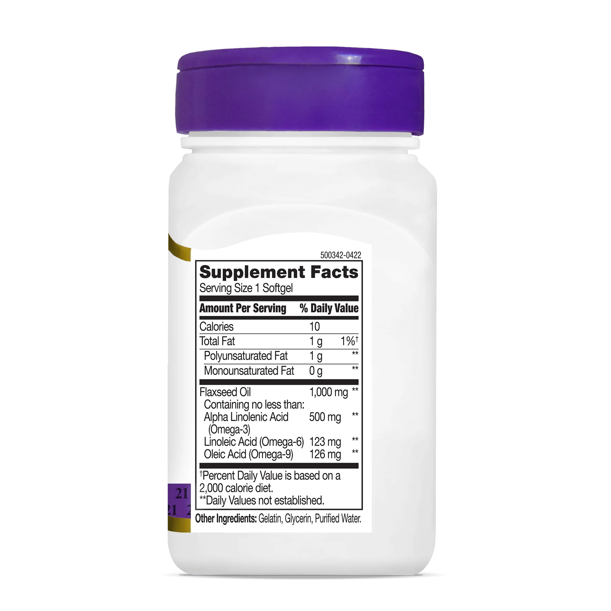 Flaxseed Oil 1000 mg - Image 4