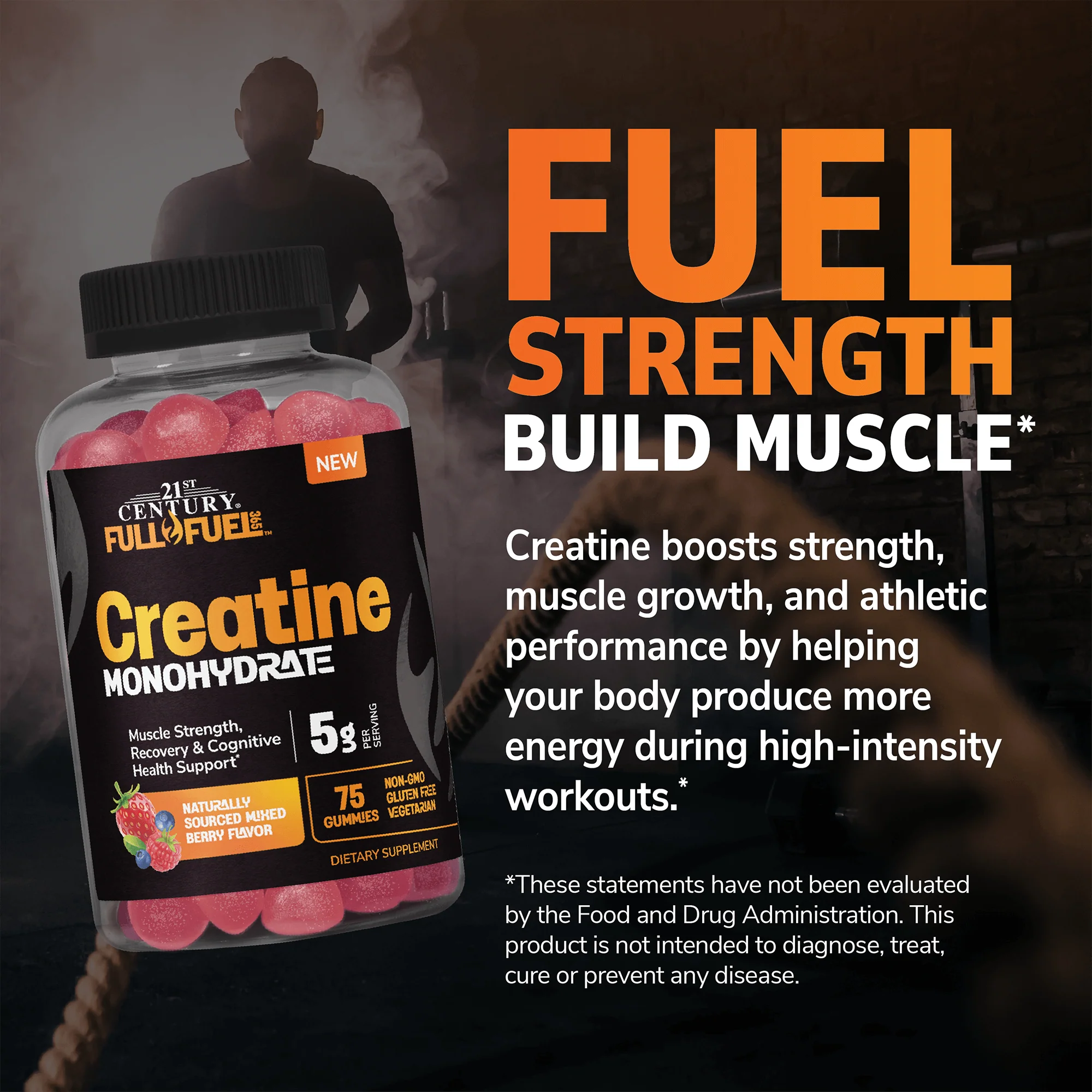 Full Fuel 365 Creatine Monohydrate 5 g Gummy - Image 9