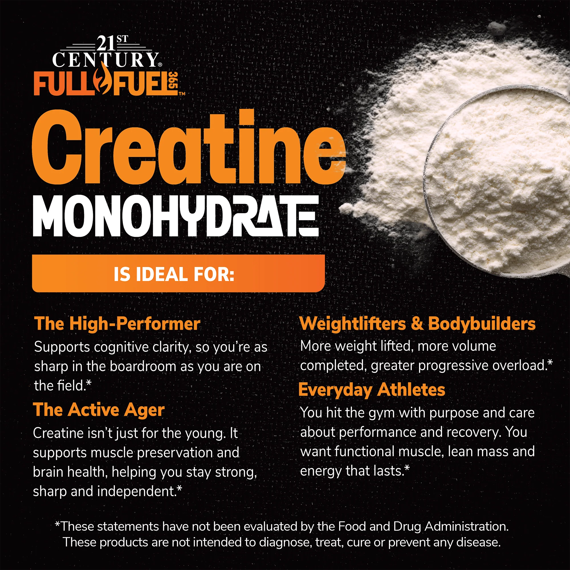 Full Fuel 365 Creatine Monohydrate 5 g Powder - Image 4