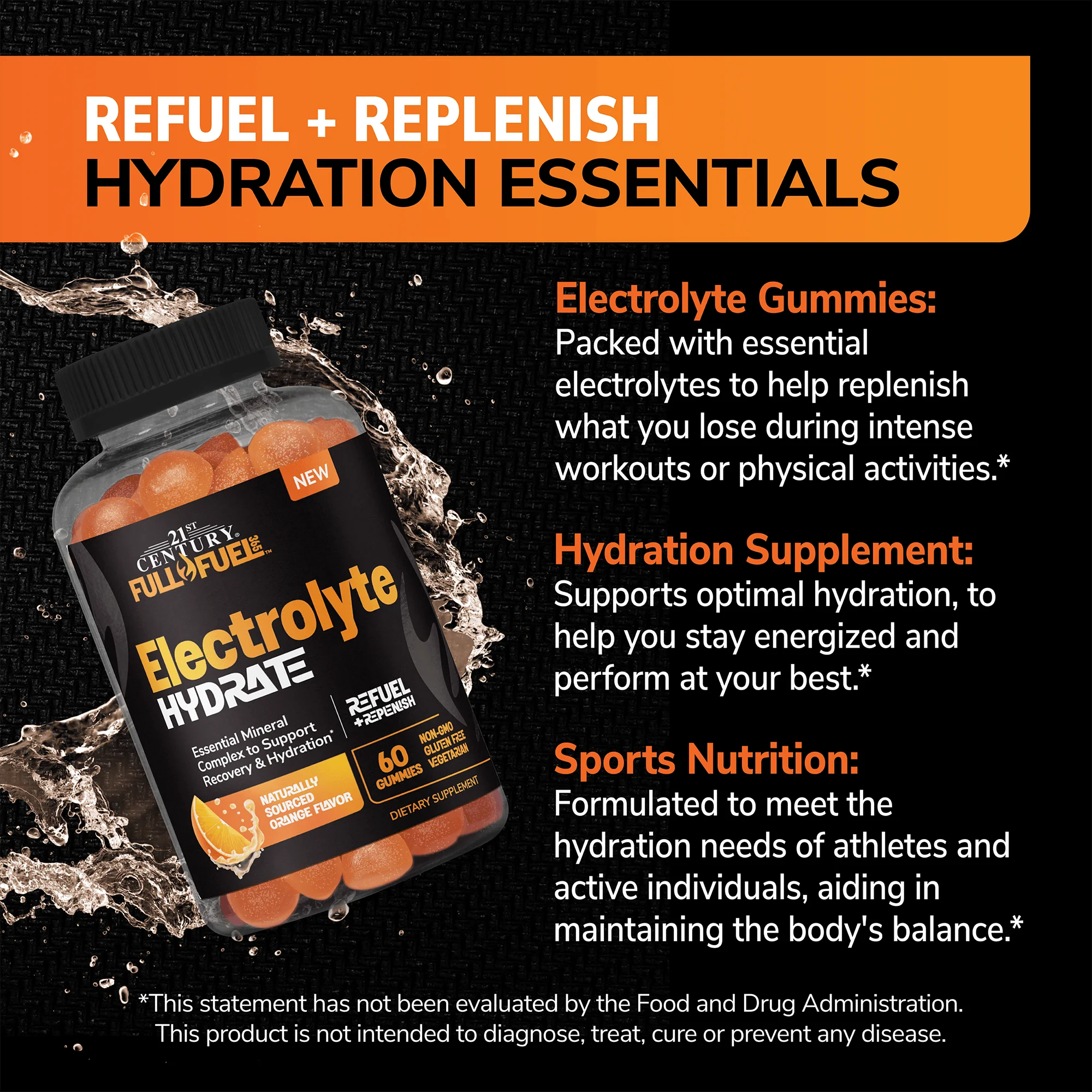 Full Fuel 365 Electrolyte Hydrate Gummies - Image 3