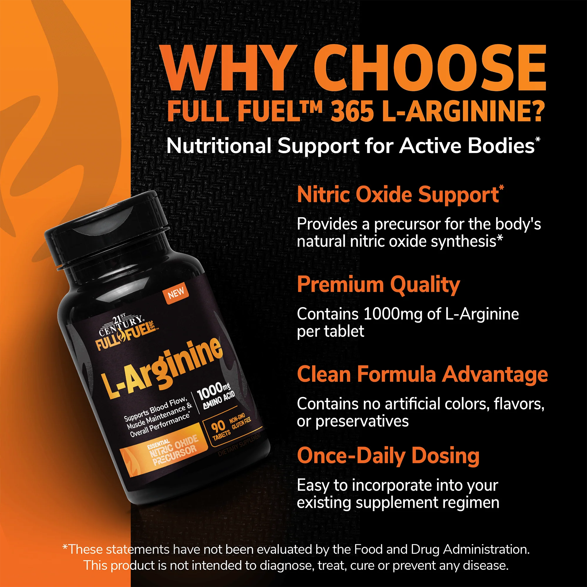 Full Fuel 365 L-Arginine 1000 mg - Image 3