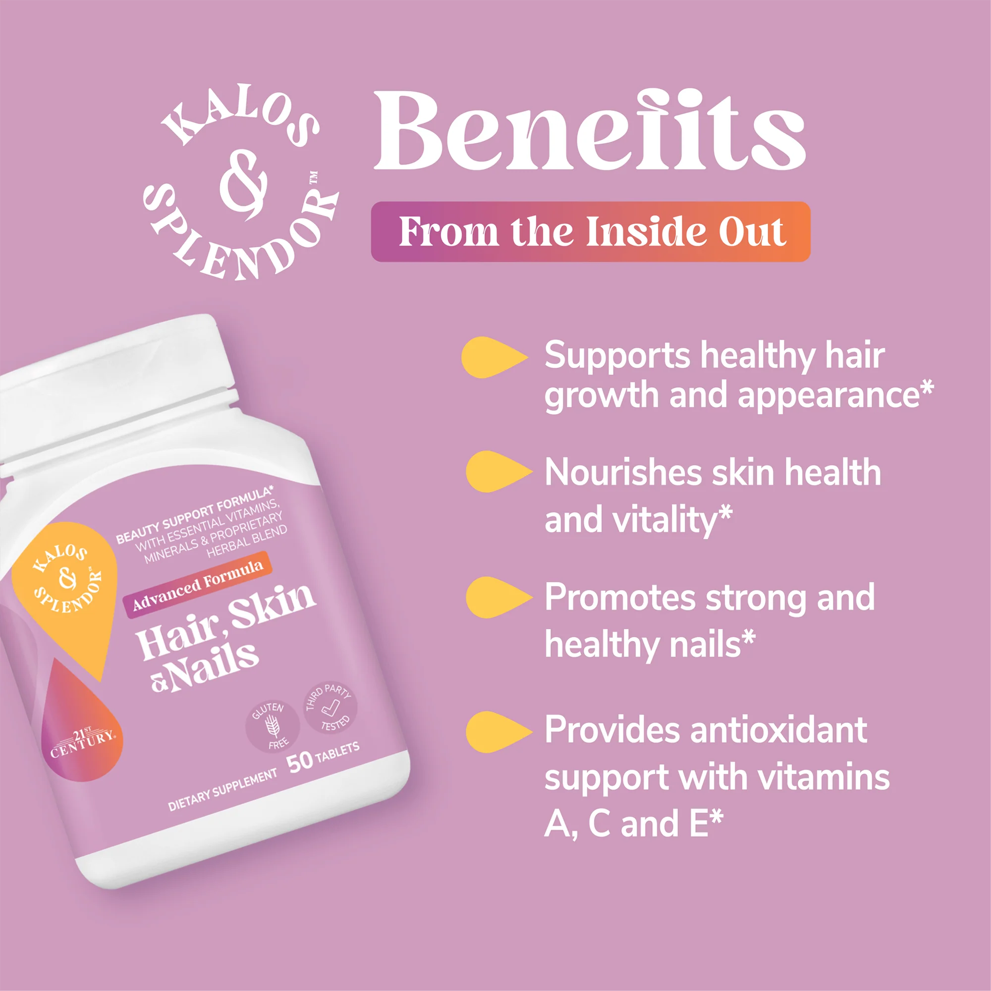 Kalos & Splendor Advanced Hair, Skin & Nails - Image 6