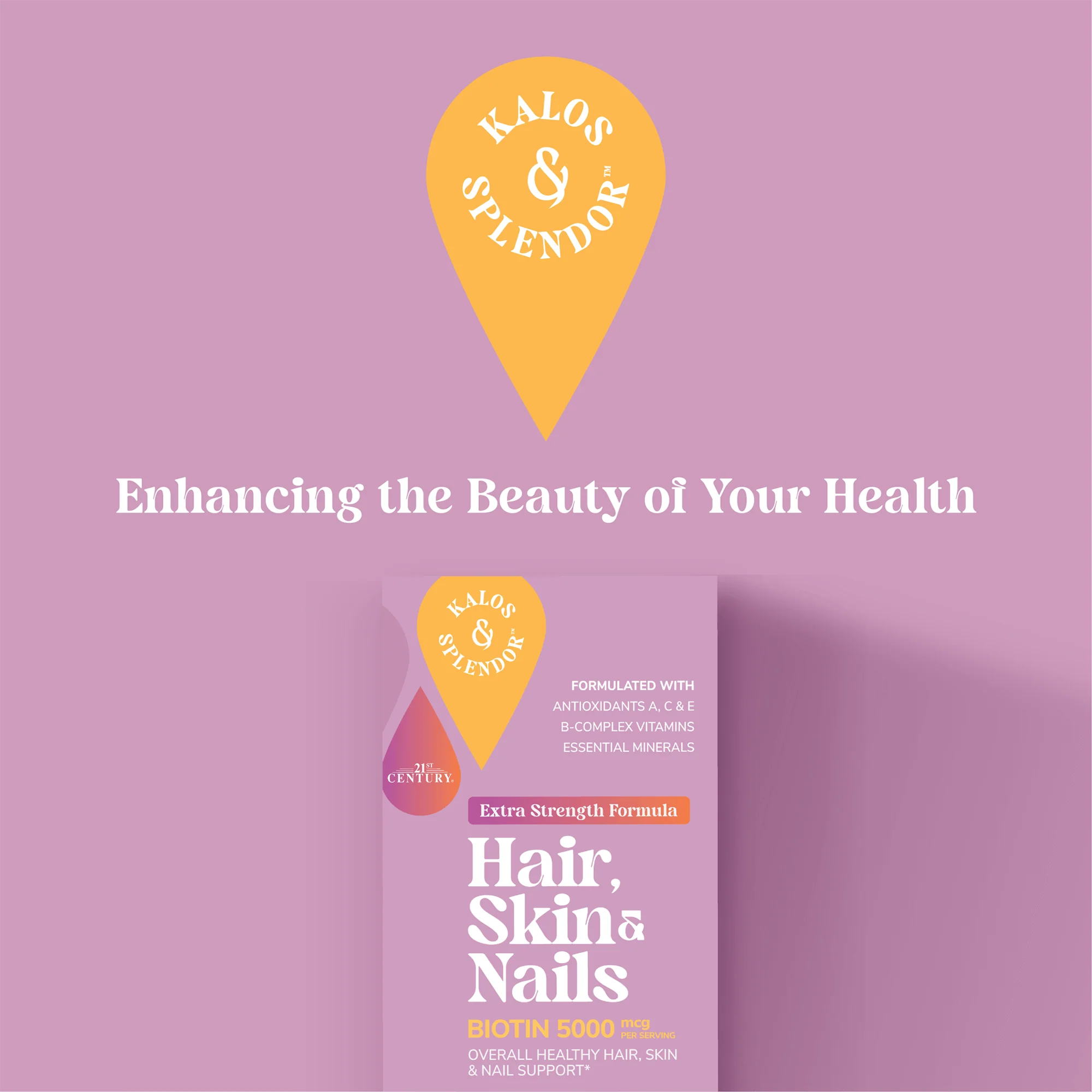 Kalos & Splendor Hair, Skin & Nails Extra Strength - Image 7