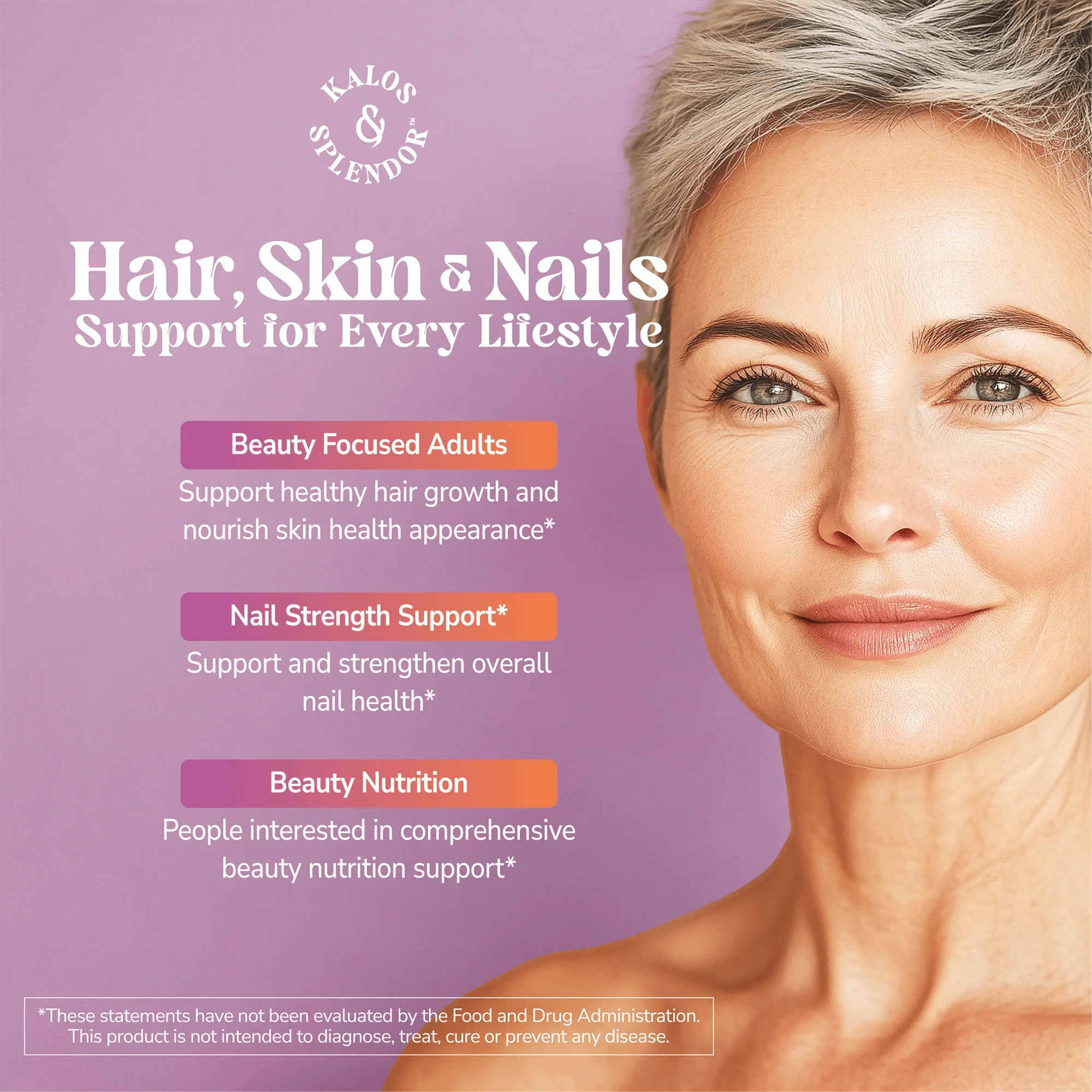 Kalos & Splendor Hair, Skin & Nails Extra Strength - Image 8