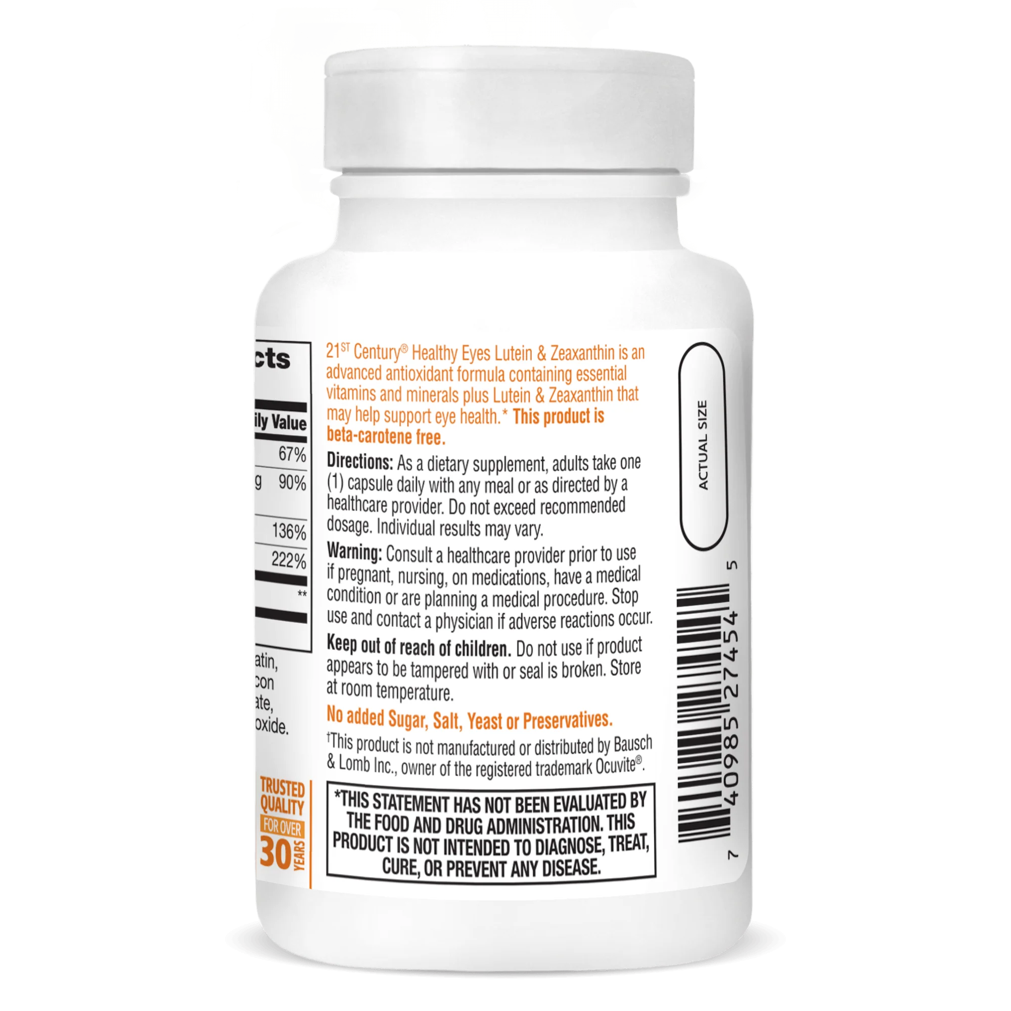 Healthy Eyes Lutein And Zeaxanthin - Image 3