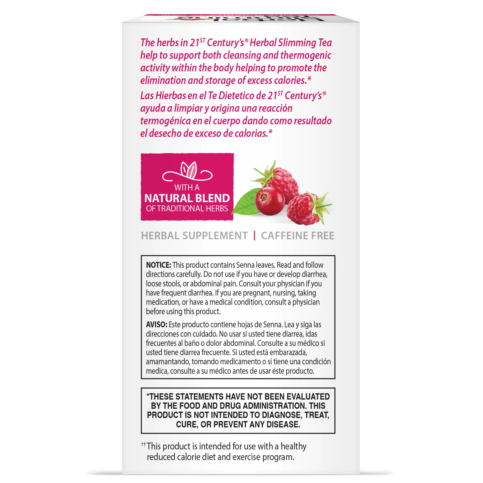 Herbal Slimming Tea Cranraspberry - Image 3