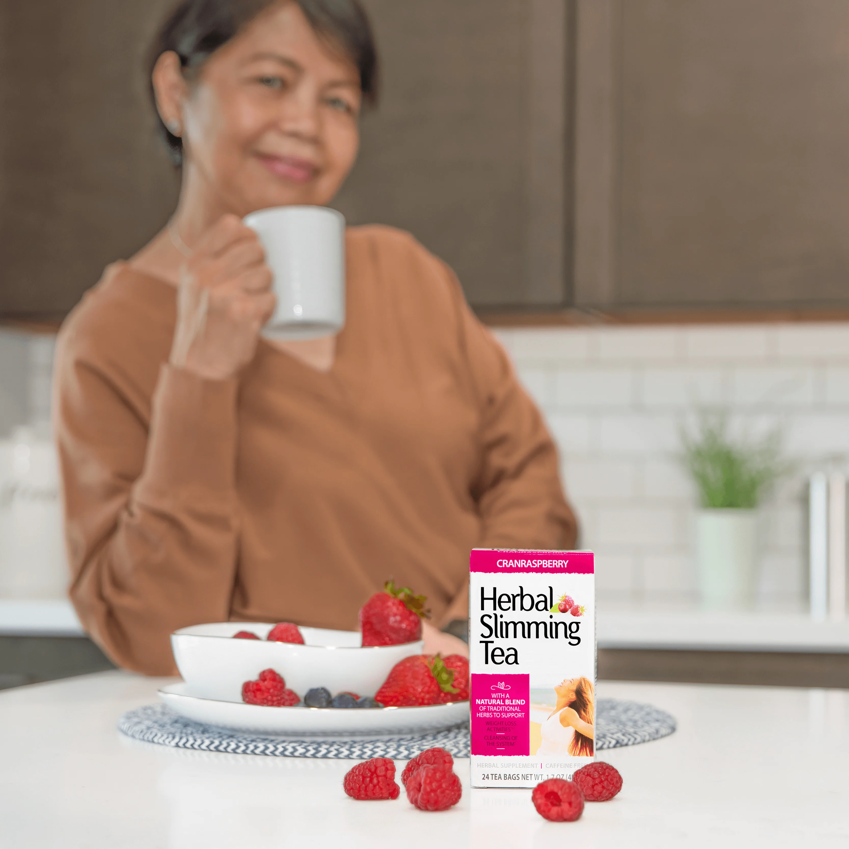 Herbal Slimming Tea Cranraspberry - Image 4