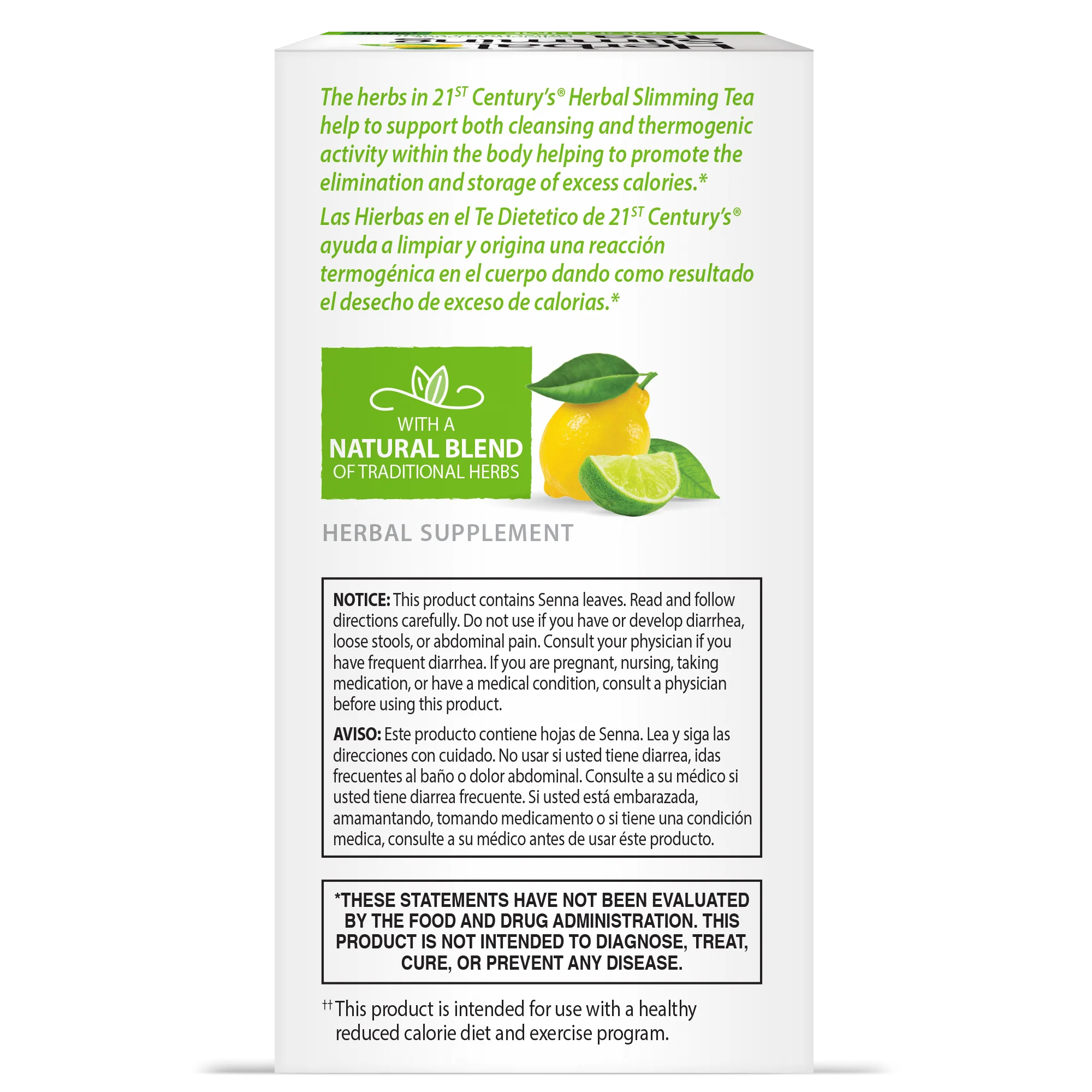Herbal Slimming Tea Lemon-Lime - Image 3