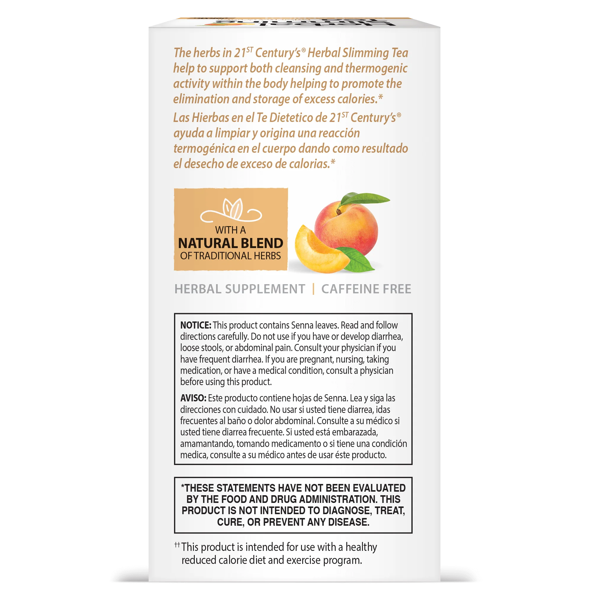 Herbal Slimming Tea Peach-Apricot - Image 3
