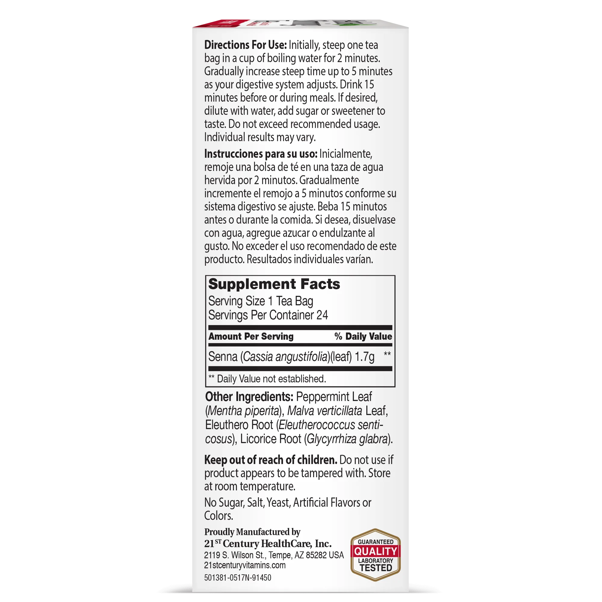 Herbal Slimming Tea Peppermint - Image 3