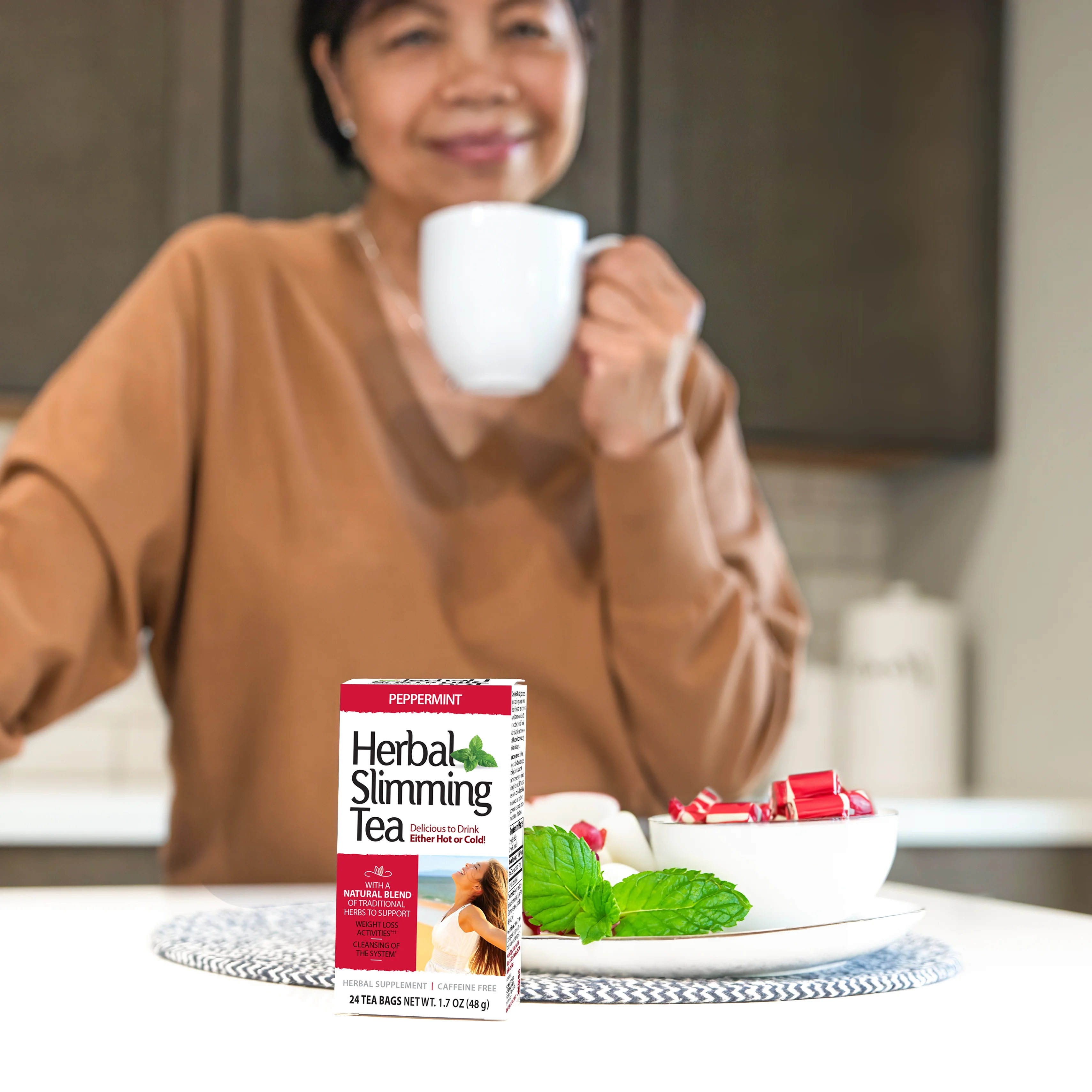 Herbal Slimming Tea Peppermint - Image 4