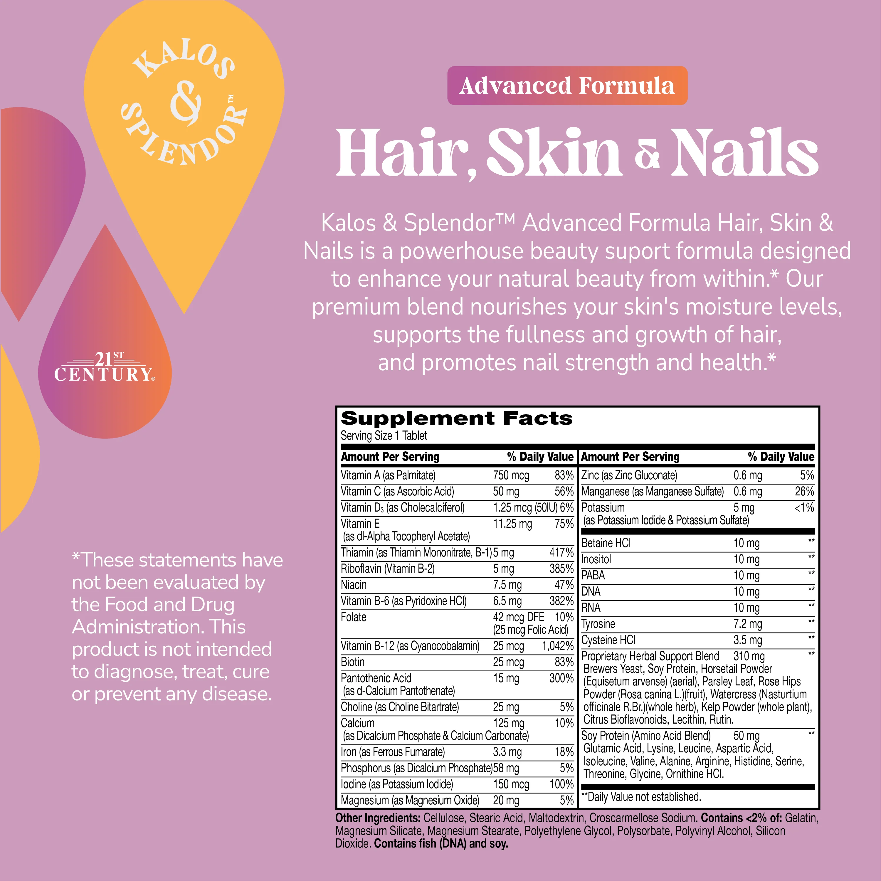Kalos & Splendor Beauty Vitamins Bundle - Image 3