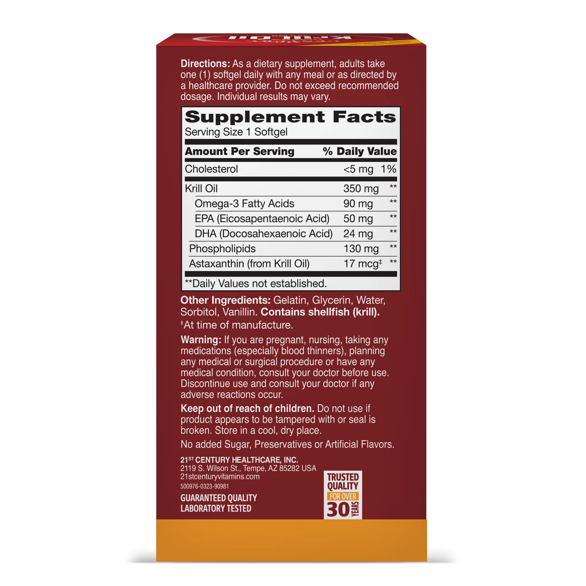 Krill Oil 350 mg - Image 3