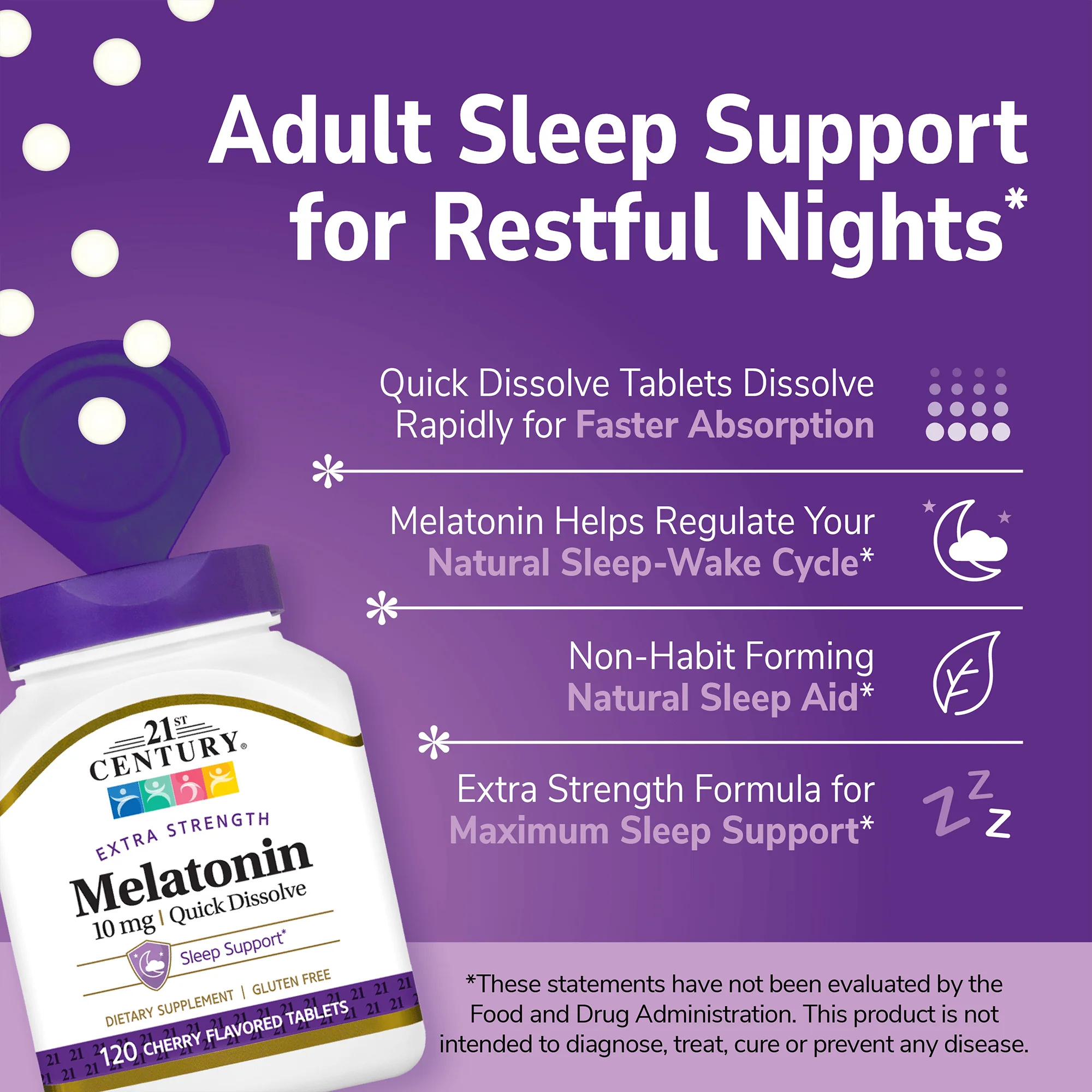 Melatonin 10mg - Extra Strength - Image 4