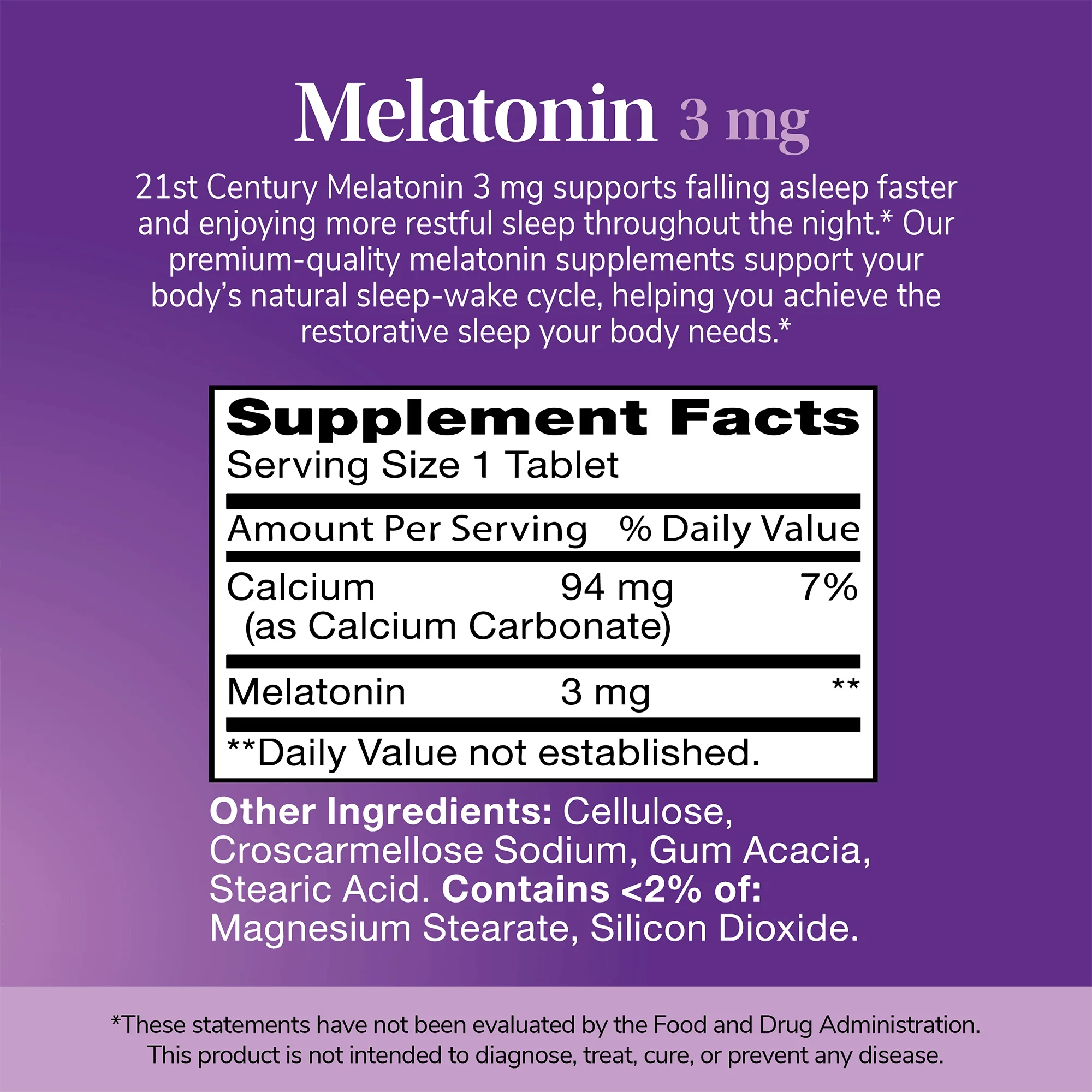 Melatonin 3 mg - Image 3
