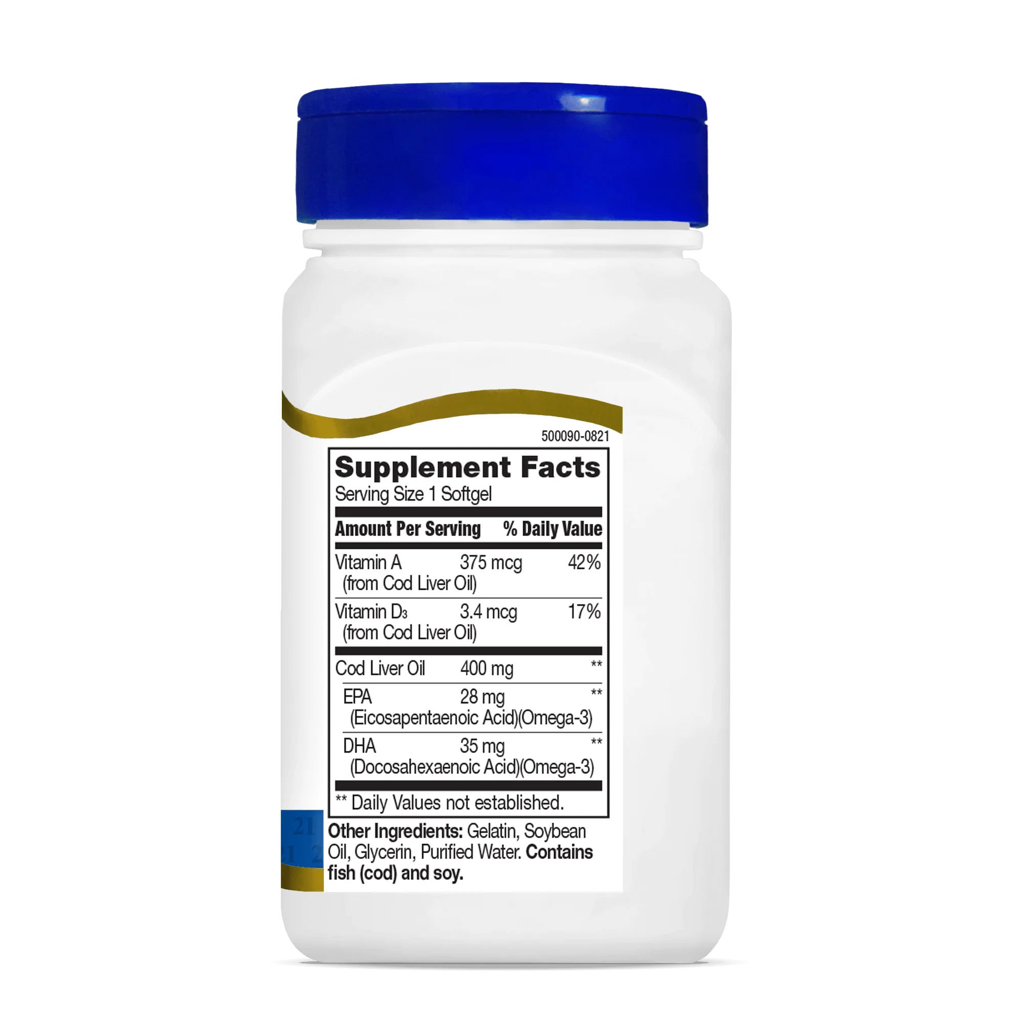 Norwegian Cod Liver Oil 400 mg - Image 3