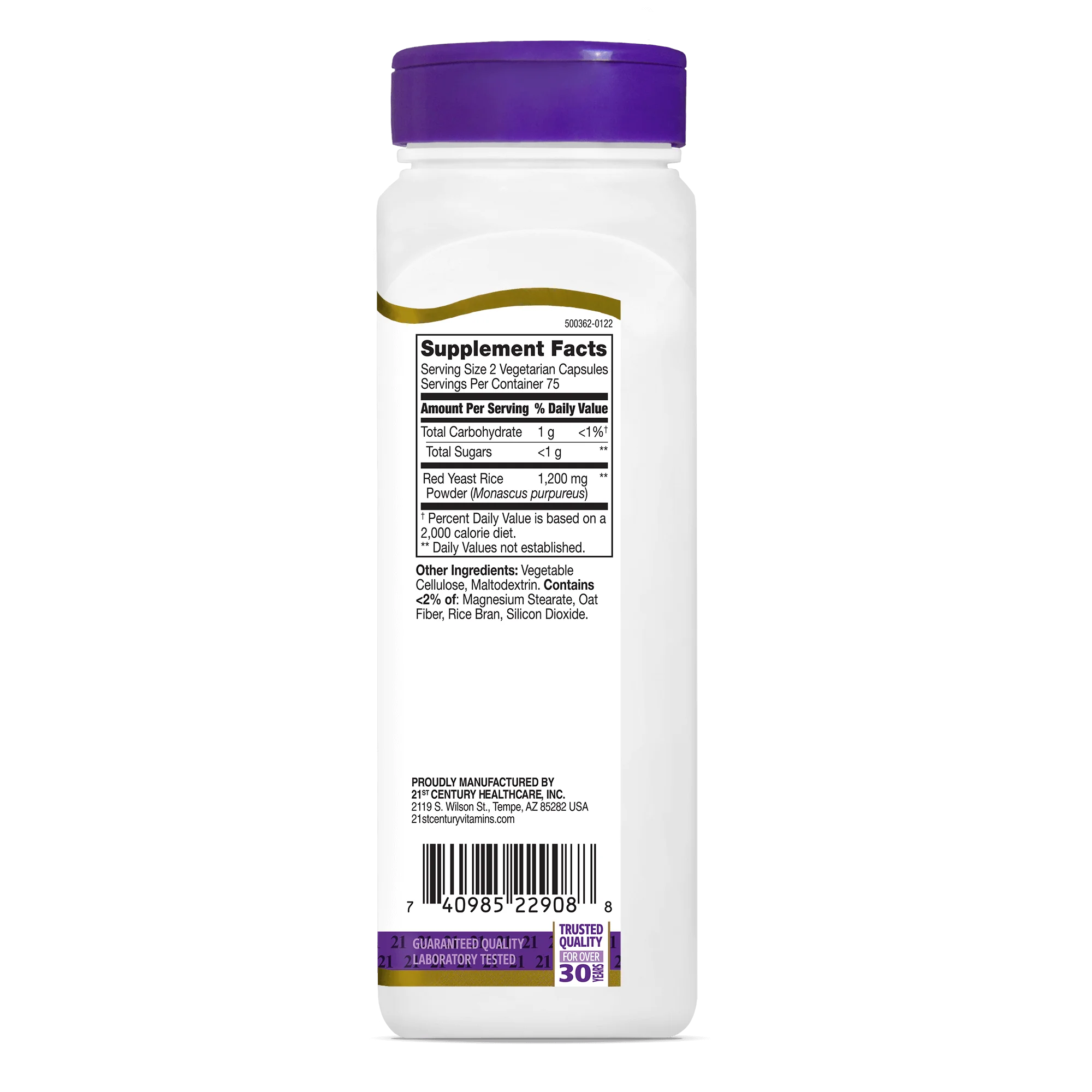 Red Yeast Rice 600 mg - Image 3