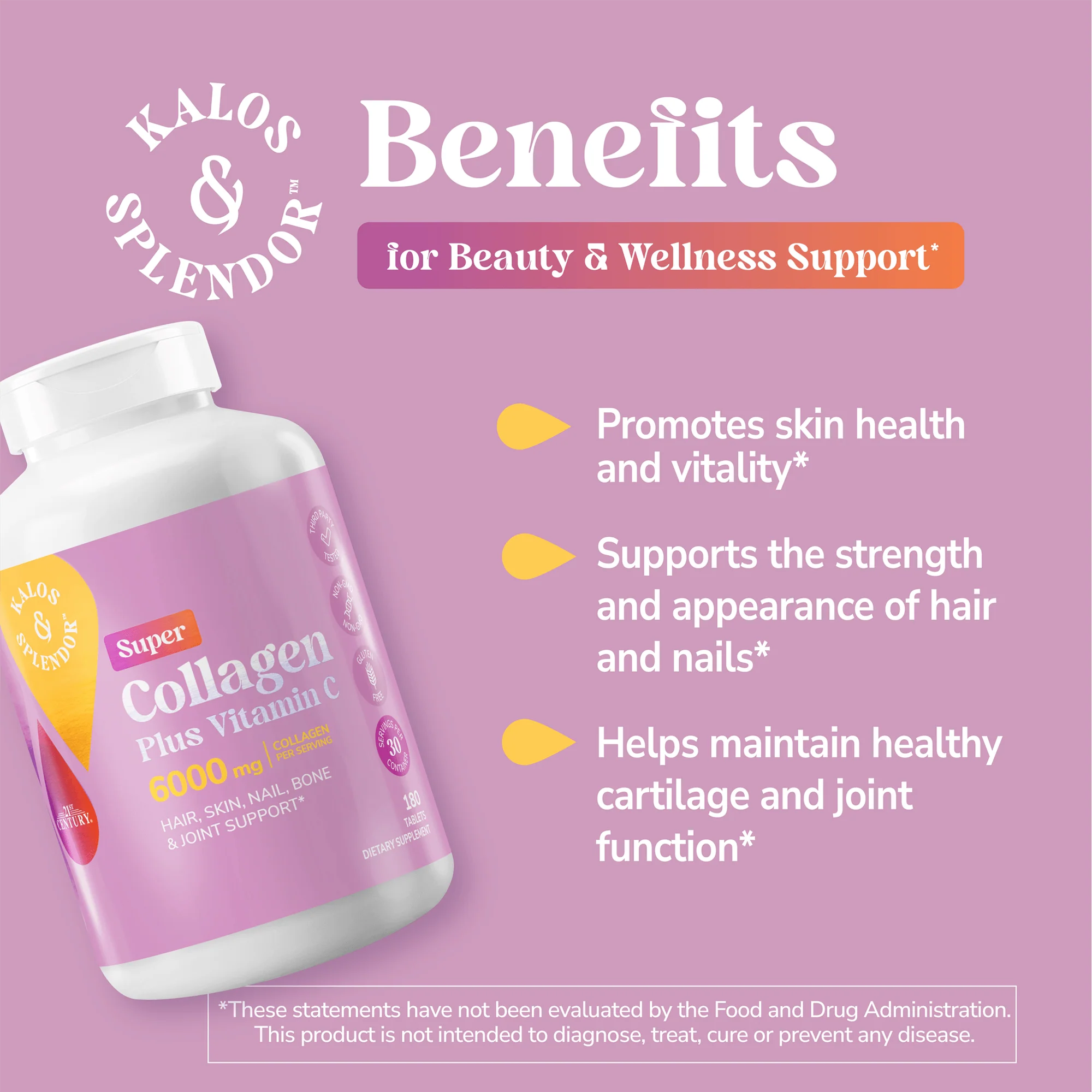 Kalos & Splendor Super Collagen Plus Vitamin C - Image 6