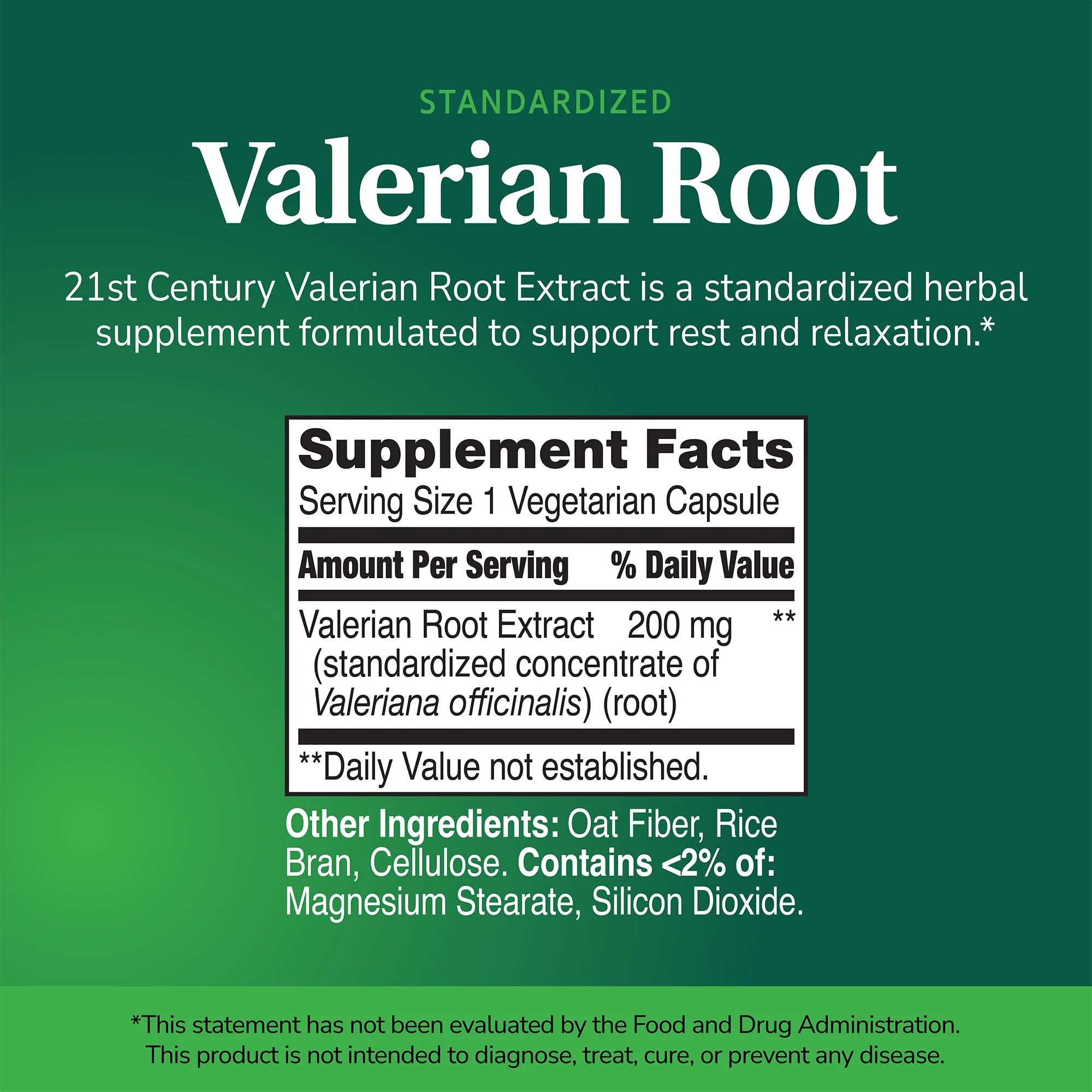 Valerian Root 200 mg - Image 2
