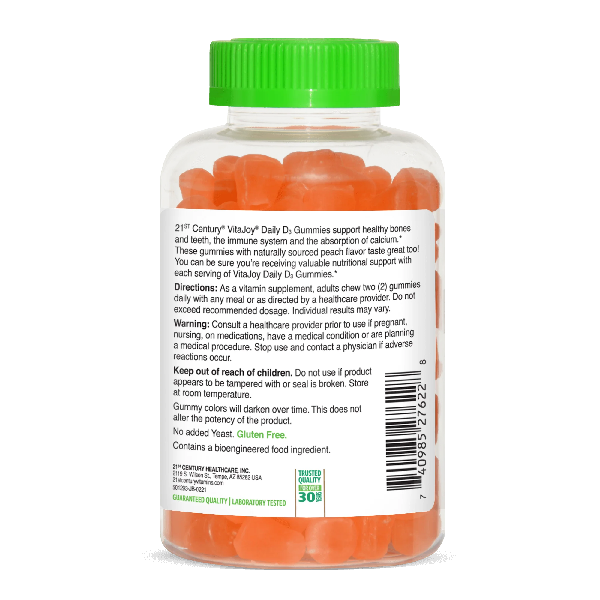 VitaJoy Daily D3 Gummies 50 mcg - Image 3