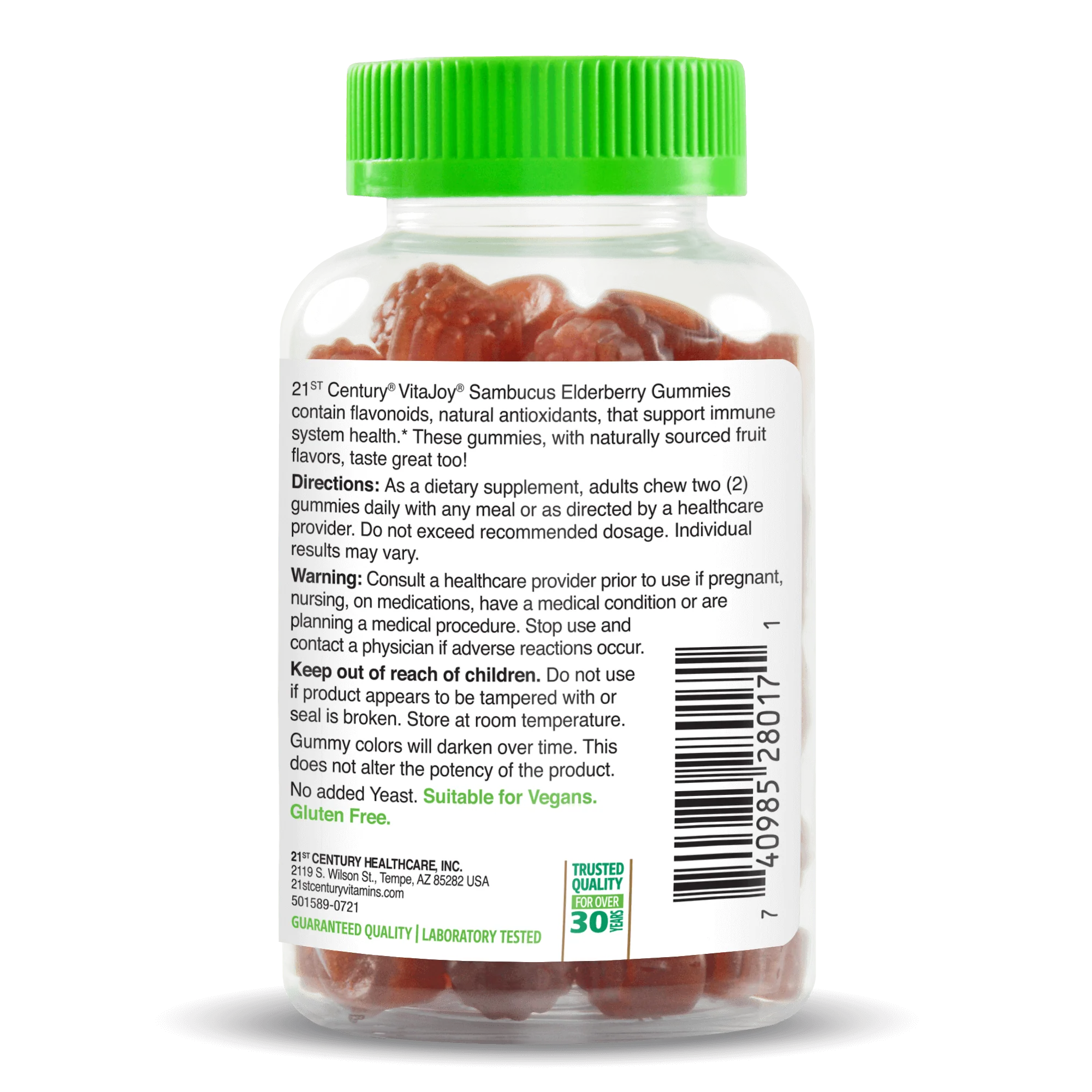 VitaJoy Sambucus Elderberry 100 mg Gummies - Image 8