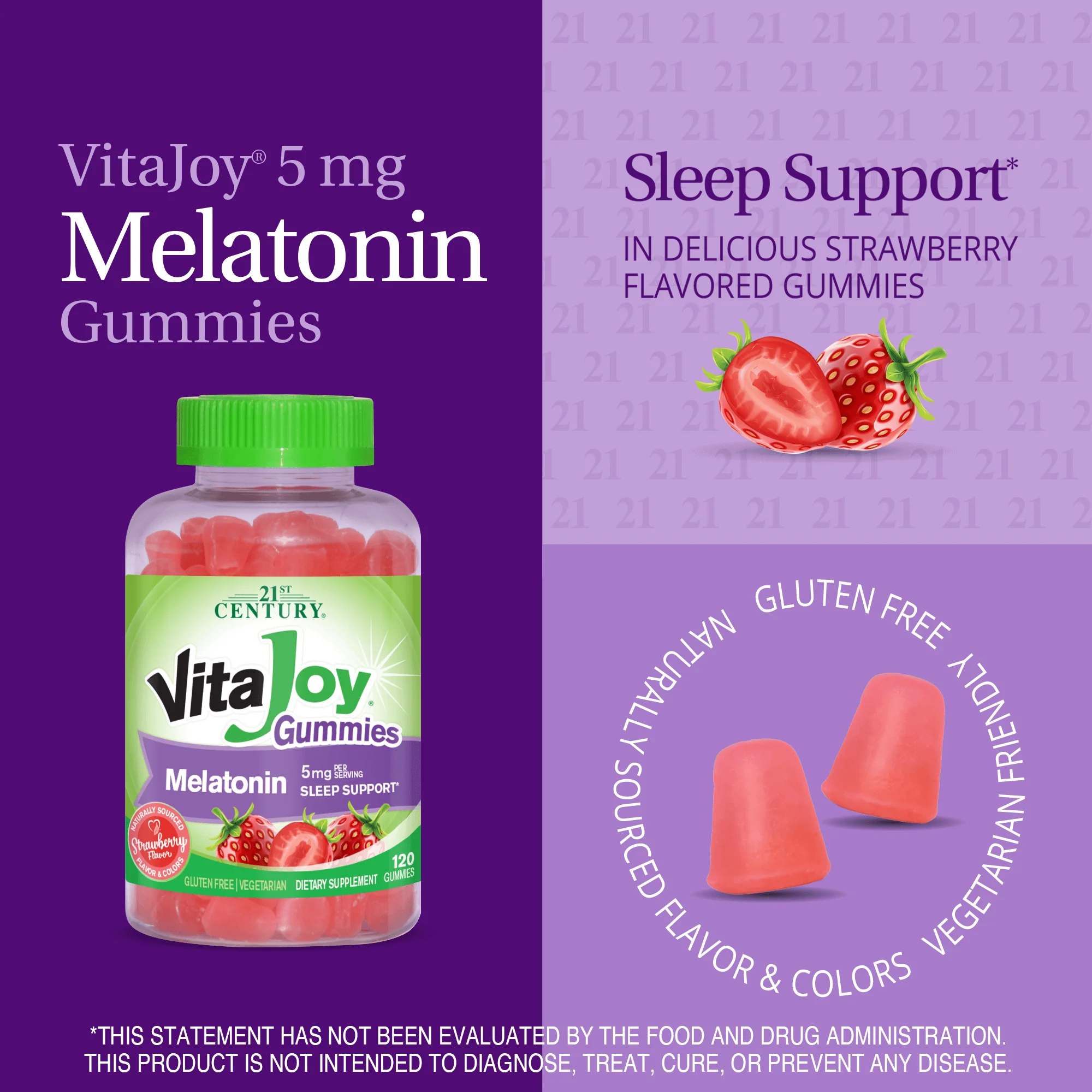 VitaJoy Melatonin Gummies 5 mg - Image 5