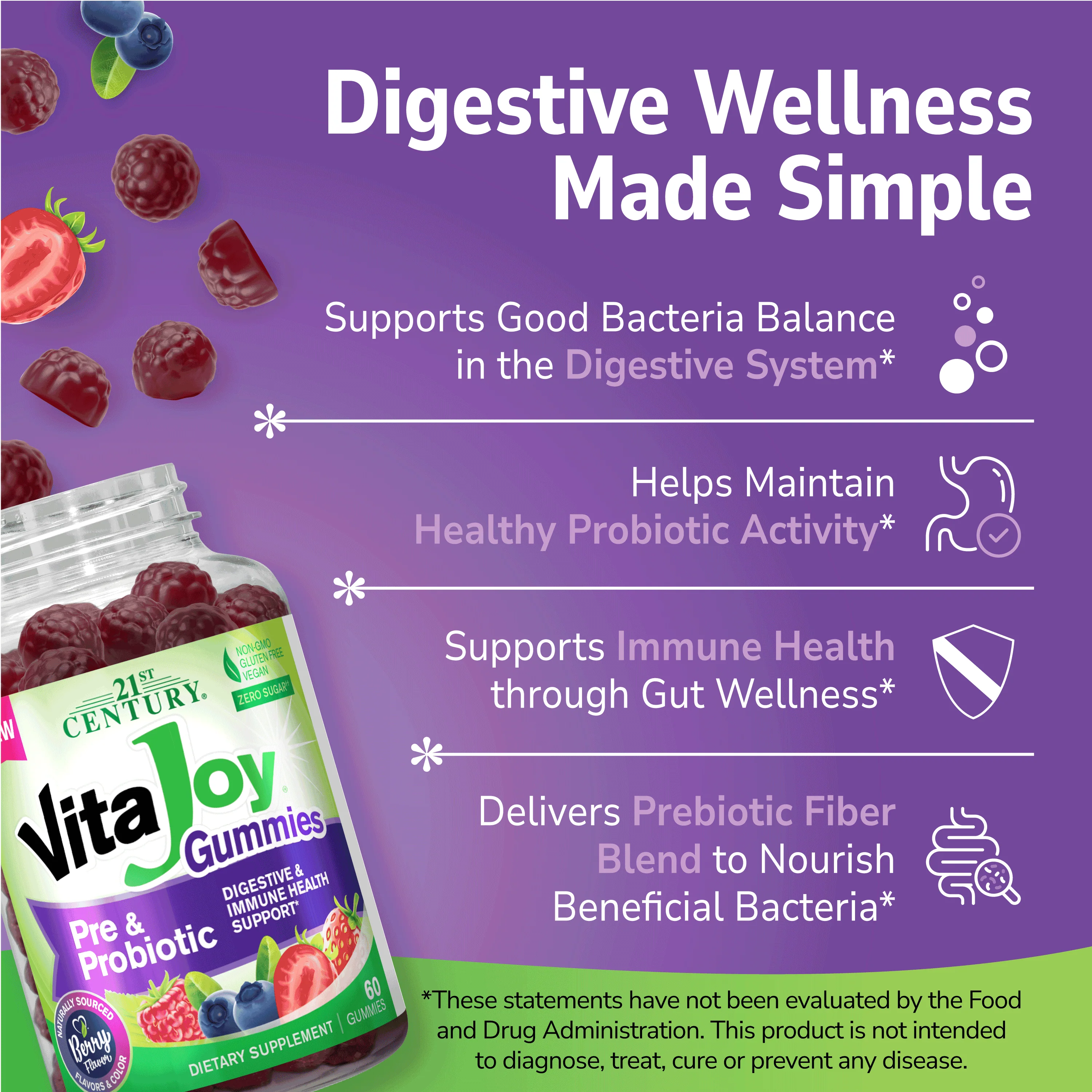 VitaJoy Pre & Probiotic Gummies - Image 3