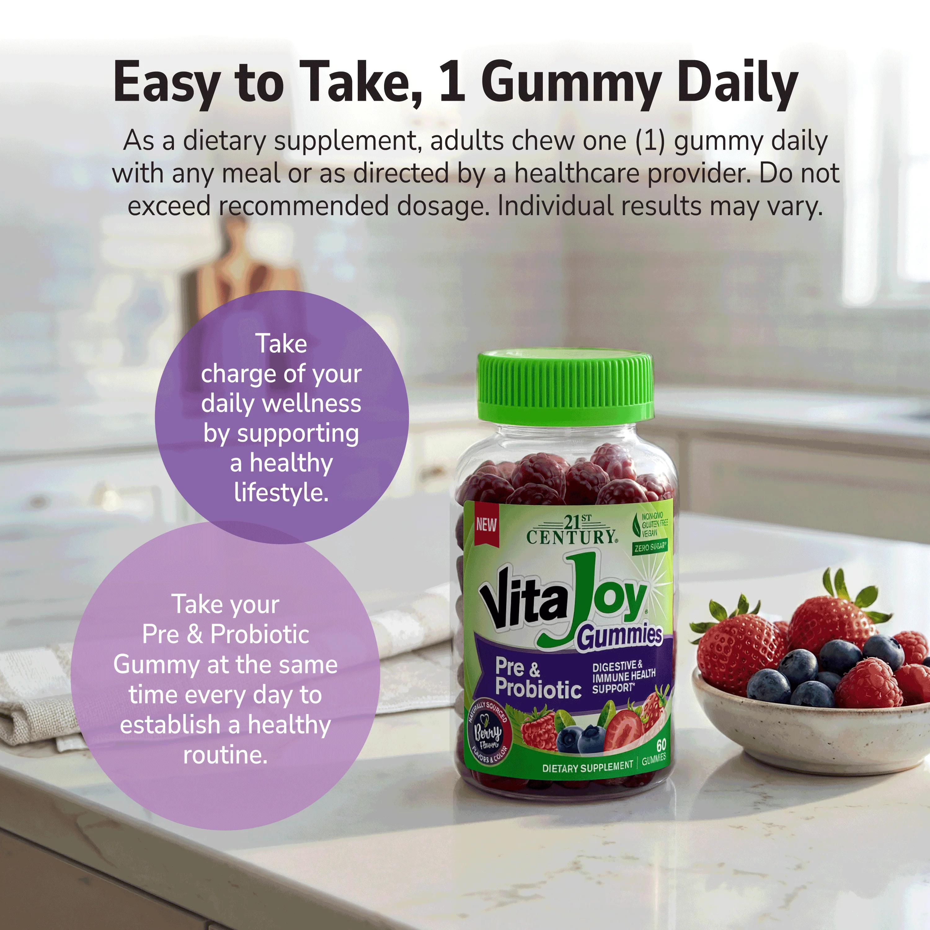 VitaJoy Pre & Probiotic Gummies - Image 7