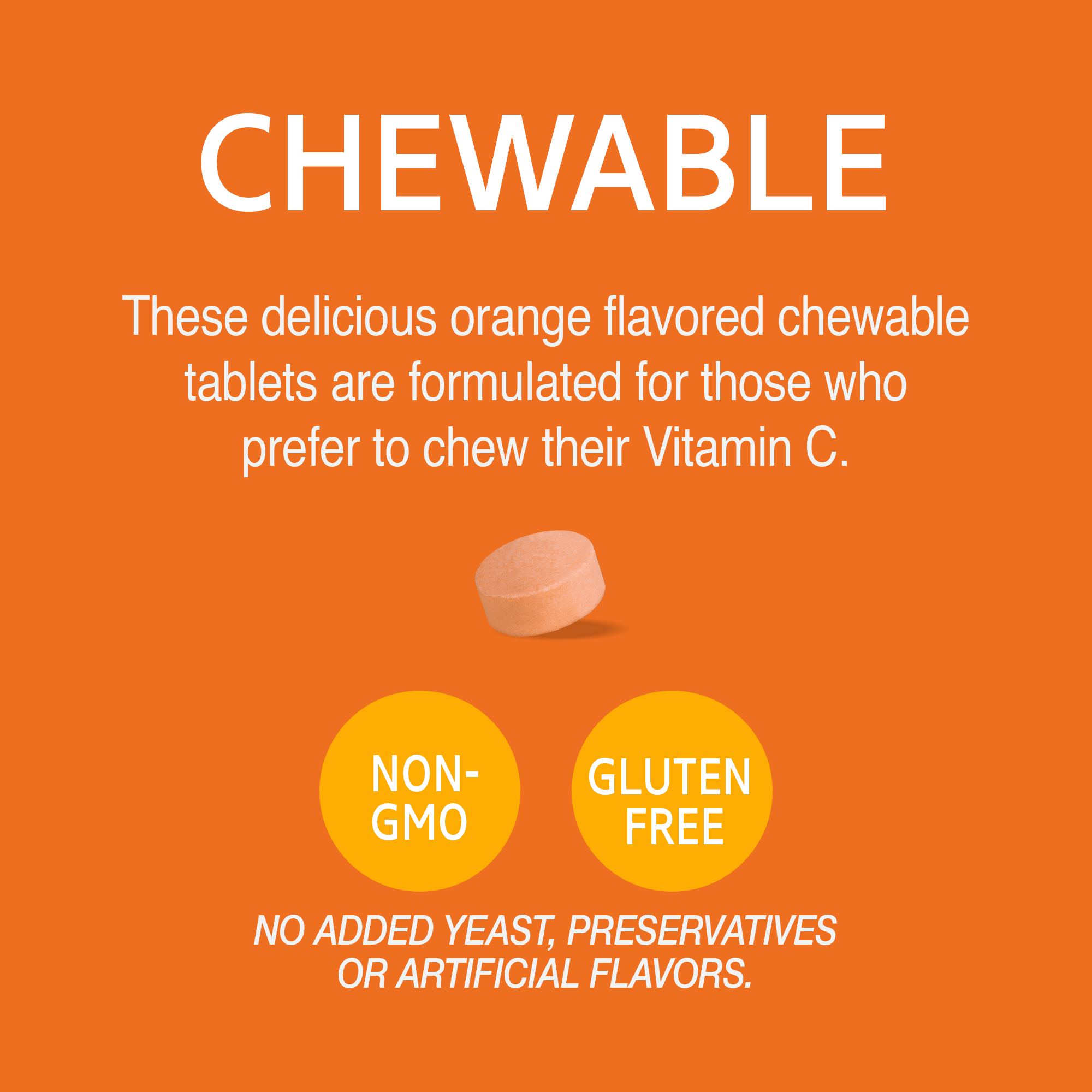 Vitamin C 500 mg Chewable - Image 7