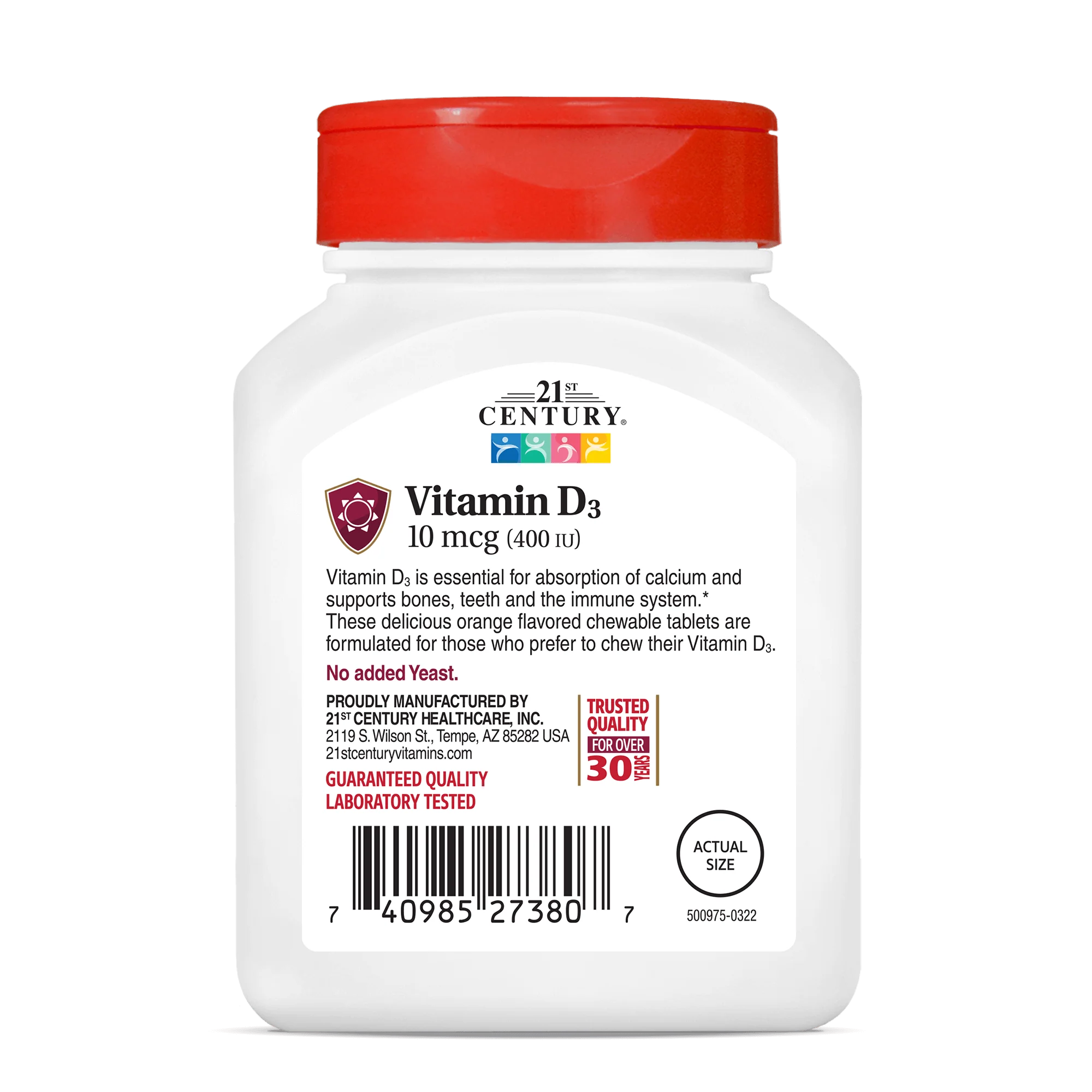 Vitamin D3 10 mcg Chewable - Image 4