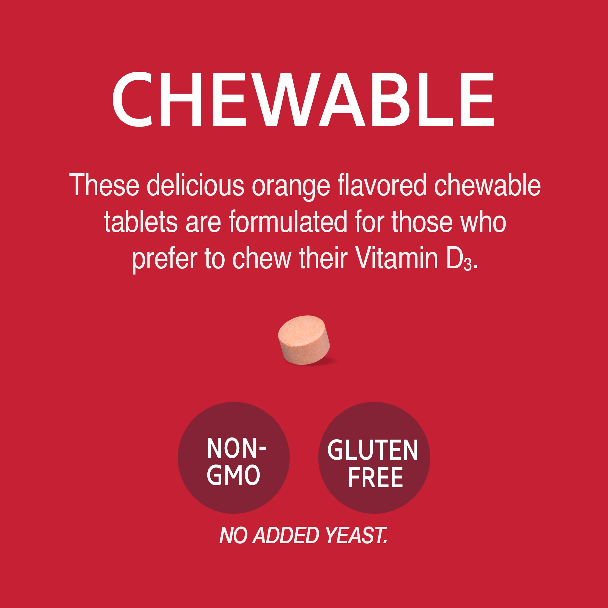 Vitamin D3 10 mcg Chewable - Image 7