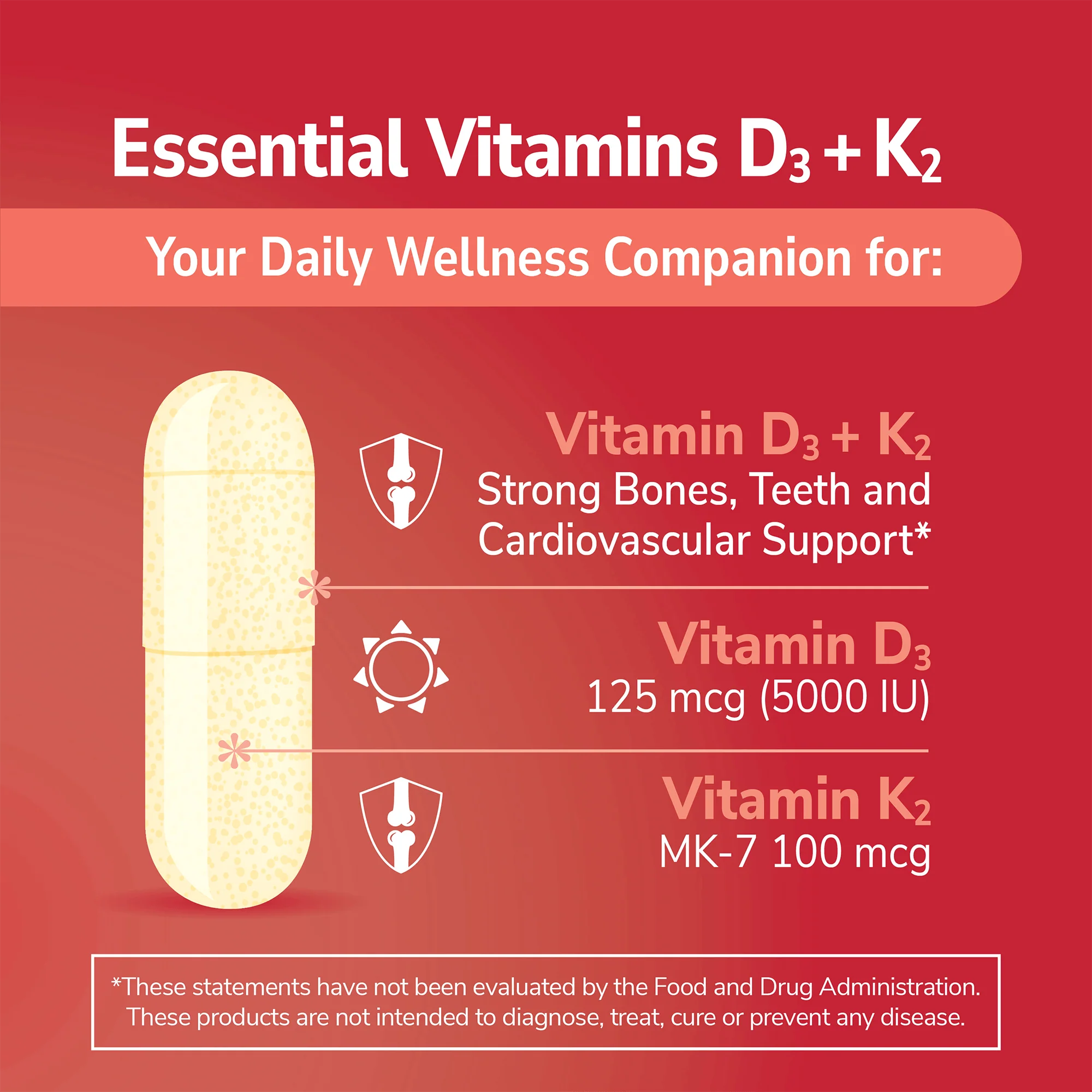 Vitamin D3 125 mcg Plus K2 100 mcg - Image 4