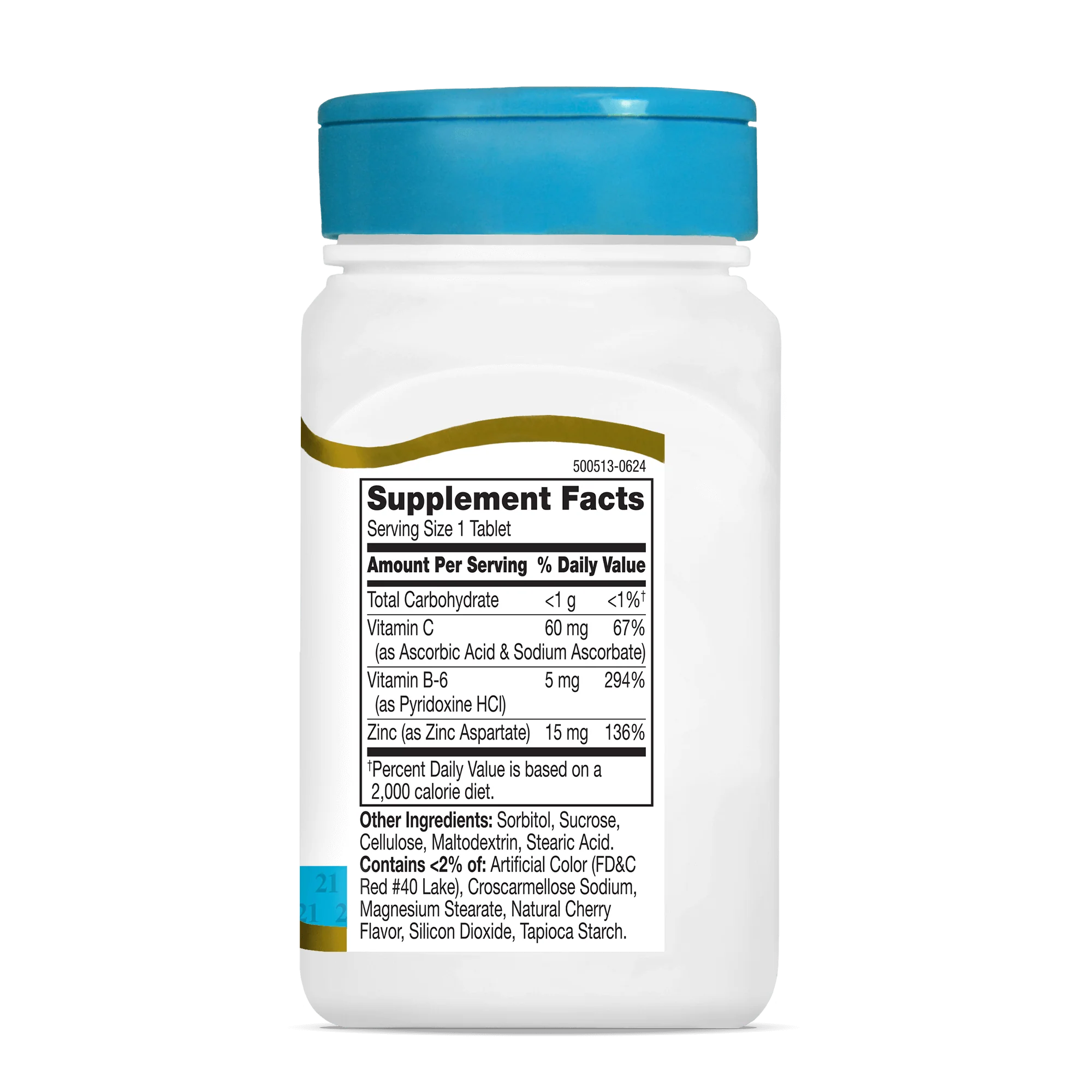 Zinc Plus Vitamins C & B-6 Chewable - Image 3
