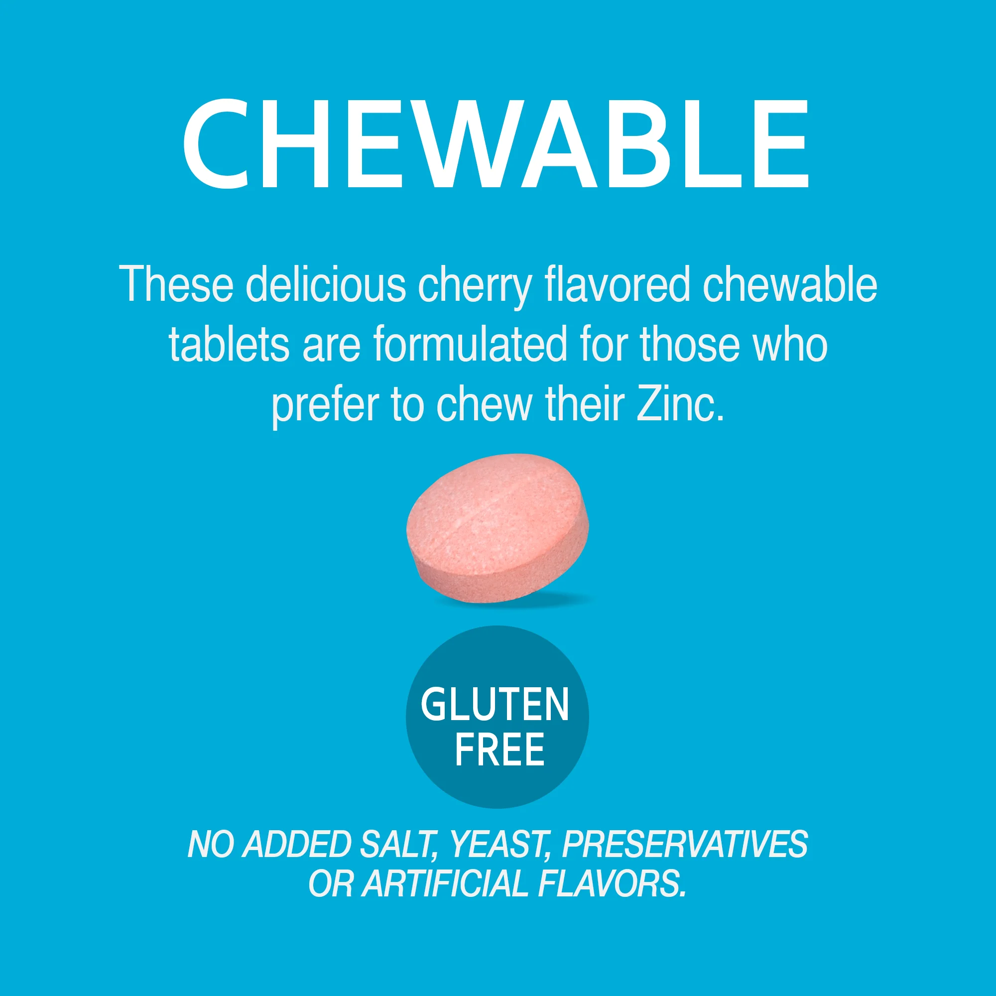 Zinc Plus Vitamins C & B-6 Chewable - Image 7