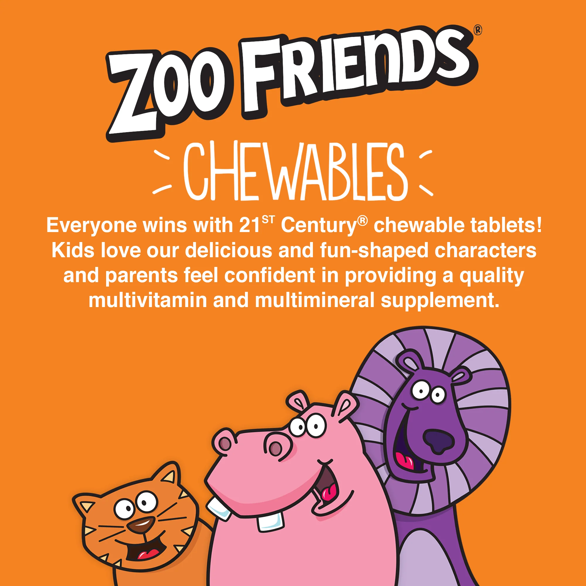 Zoo Friends Multi Chewables with Extra C - Image 5