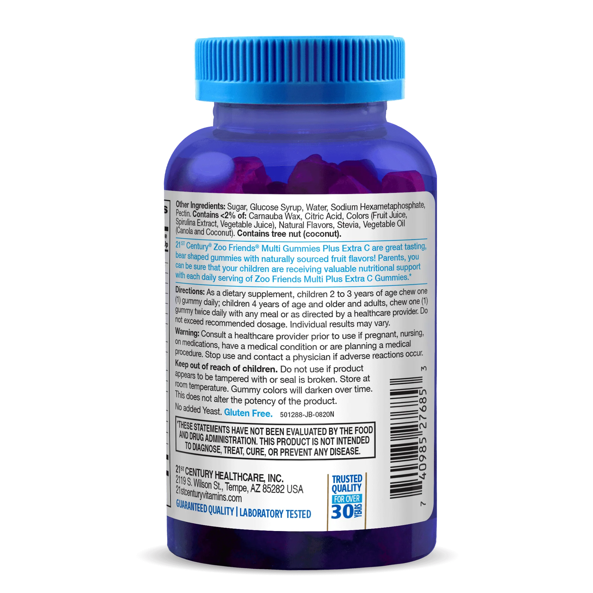Zoo Friends Multivitamin Gummies Plus Extra C - Image 3